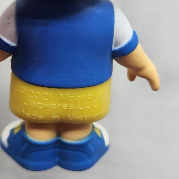 CoComelon Musical Alphabet Train Conductor JJ Figure, 2.5" Jazwares EUC - Picture 3 of 4